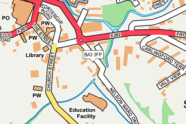 BA3 3FP map - OS OpenMap – Local (Ordnance Survey) BA3 3FP map - OS OpenMap – Local (Ordnance Survey)
