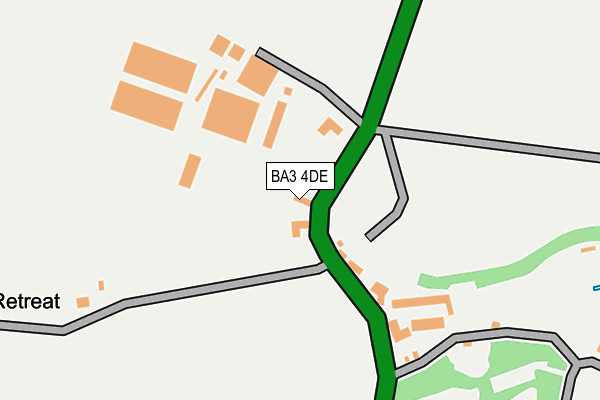 BA3 4DE map - OS OpenMap – Local (Ordnance Survey) BA3 4DE map - OS OpenMap – Local (Ordnance Survey)