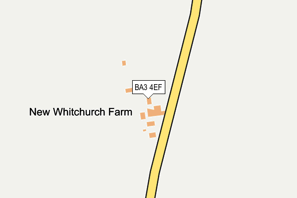 BA3 4EF map - OS OpenMap – Local (Ordnance Survey) BA3 4EF map - OS OpenMap – Local (Ordnance Survey)