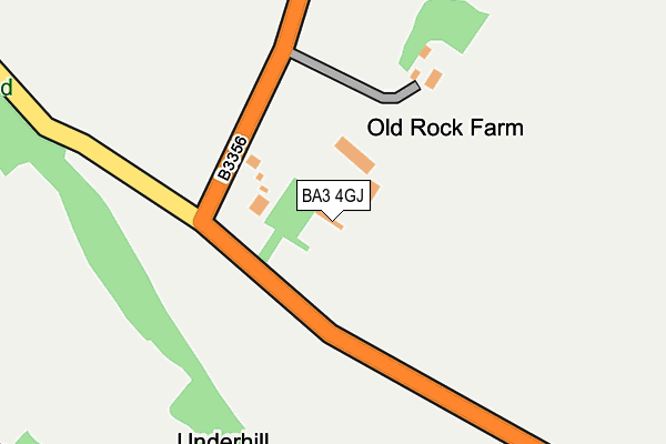 BA3 4GJ map - OS OpenMap – Local (Ordnance Survey) BA3 4GJ map - OS OpenMap – Local (Ordnance Survey)