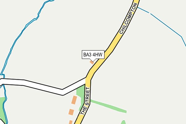 BA3 4HW map - OS OpenMap – Local (Ordnance Survey) BA3 4HW map - OS OpenMap – Local (Ordnance Survey)