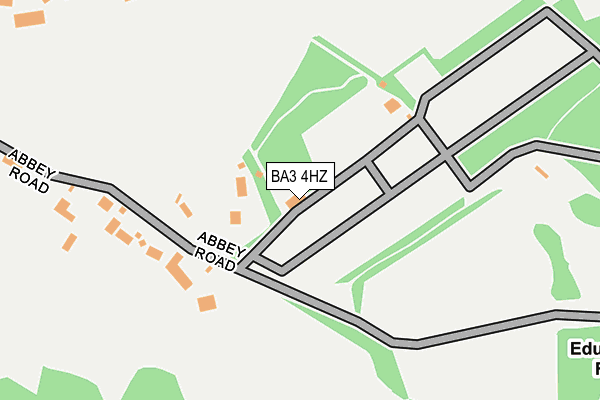 BA3 4HZ map - OS OpenMap – Local (Ordnance Survey) BA3 4HZ map - OS OpenMap – Local (Ordnance Survey)