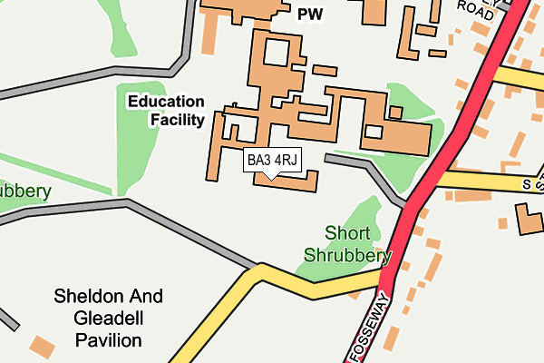 BA3 4RJ map - OS OpenMap – Local (Ordnance Survey) BA3 4RJ map - OS OpenMap – Local (Ordnance Survey)