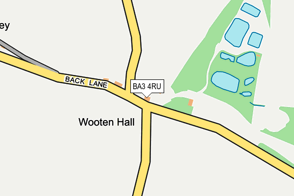 BA3 4RU map - OS OpenMap – Local (Ordnance Survey) BA3 4RU map - OS OpenMap – Local (Ordnance Survey)