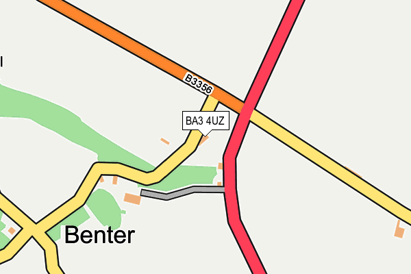 BA3 4UZ map - OS OpenMap – Local (Ordnance Survey) BA3 4UZ map - OS OpenMap – Local (Ordnance Survey)