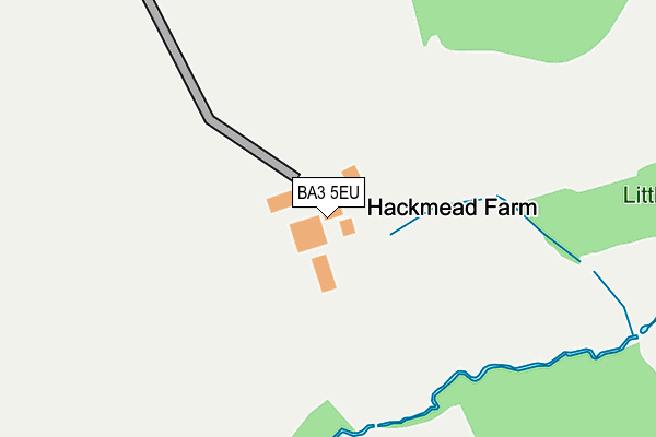 BA3 5EU map - OS OpenMap – Local (Ordnance Survey) BA3 5EU map - OS OpenMap – Local (Ordnance Survey)