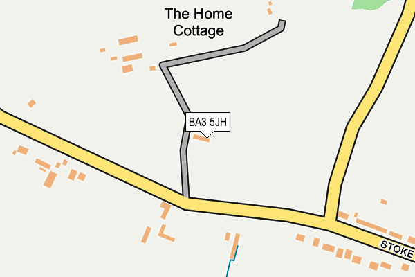 BA3 5JH map - OS OpenMap – Local (Ordnance Survey) BA3 5JH map - OS OpenMap – Local (Ordnance Survey)