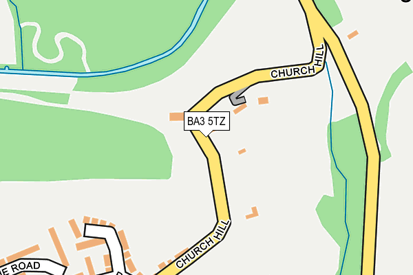 BA3 5TZ map - OS OpenMap – Local (Ordnance Survey) BA3 5TZ map - OS OpenMap – Local (Ordnance Survey)