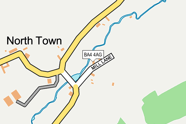 BA4 4AG map - OS OpenMap – Local (Ordnance Survey) BA4 4AG map - OS OpenMap – Local (Ordnance Survey)