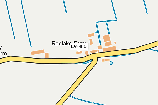 BA4 4HQ map - OS OpenMap – Local (Ordnance Survey) BA4 4HQ map - OS OpenMap – Local (Ordnance Survey)