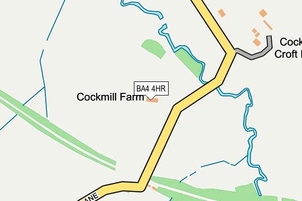 BA4 4HR map - OS OpenMap – Local (Ordnance Survey) BA4 4HR map - OS OpenMap – Local (Ordnance Survey)