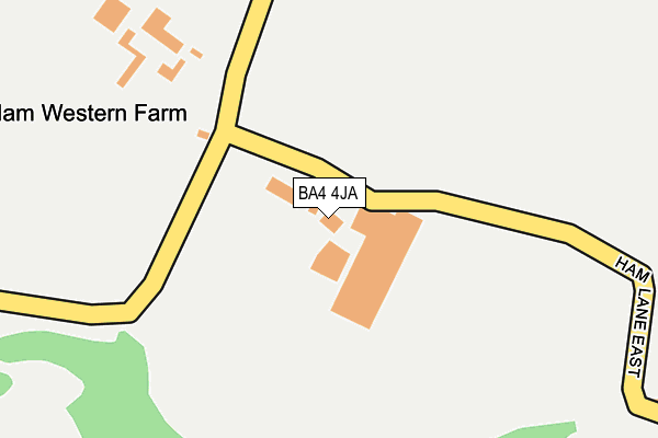 BA4 4JA map - OS OpenMap – Local (Ordnance Survey) BA4 4JA map - OS OpenMap – Local (Ordnance Survey)
