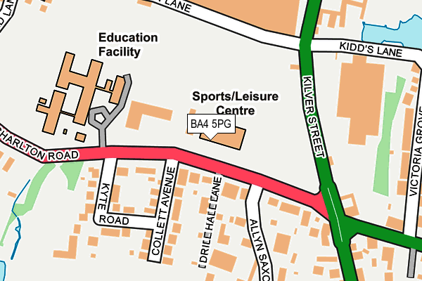 BA4 5PG map - OS OpenMap – Local (Ordnance Survey) BA4 5PG map - OS OpenMap – Local (Ordnance Survey)