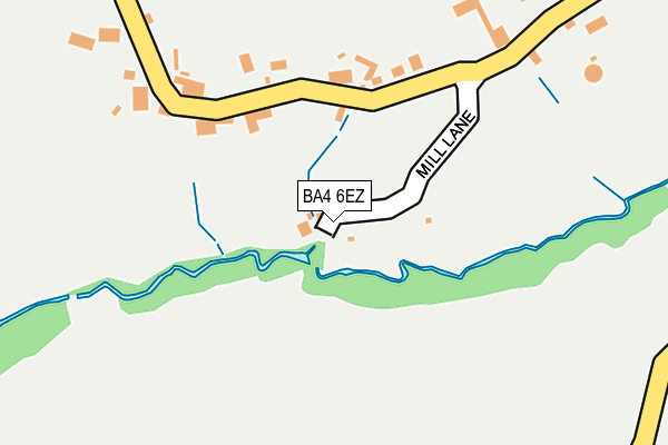 BA4 6EZ map - OS OpenMap – Local (Ordnance Survey) BA4 6EZ map - OS OpenMap – Local (Ordnance Survey)