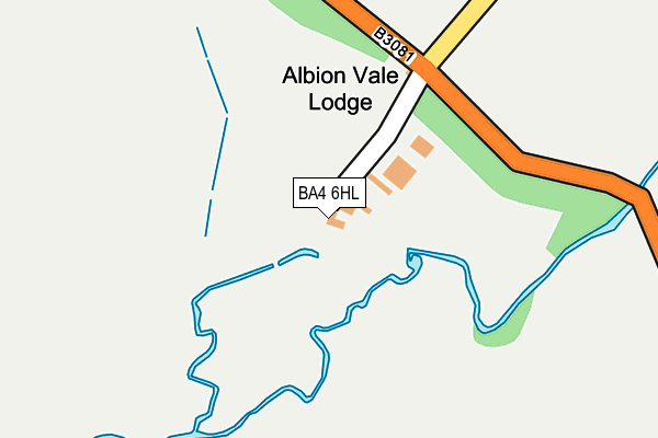 BA4 6HL map - OS OpenMap – Local (Ordnance Survey) BA4 6HL map - OS OpenMap – Local (Ordnance Survey)