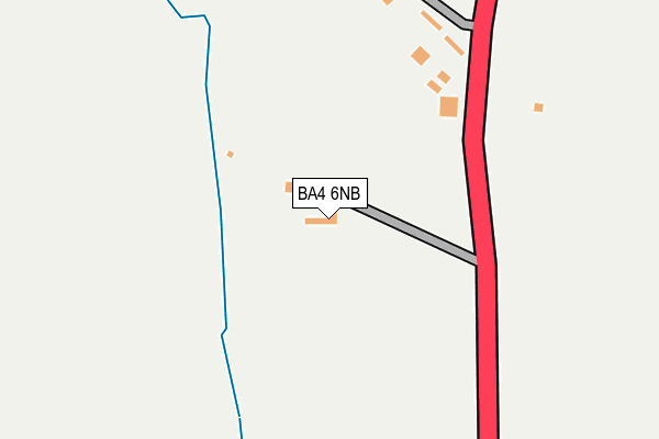 BA4 6NB map - OS OpenMap – Local (Ordnance Survey) BA4 6NB map - OS OpenMap – Local (Ordnance Survey)