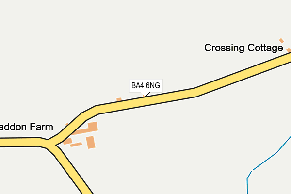 BA4 6NG map - OS OpenMap – Local (Ordnance Survey) BA4 6NG map - OS OpenMap – Local (Ordnance Survey)