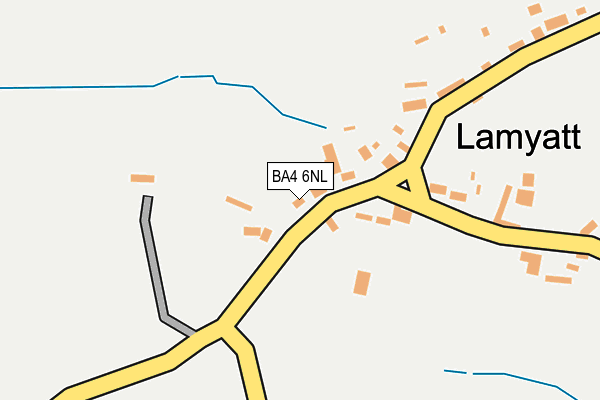 BA4 6NL map - OS OpenMap – Local (Ordnance Survey) BA4 6NL map - OS OpenMap – Local (Ordnance Survey)