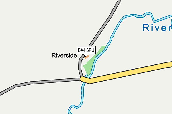 BA4 6PU map - OS OpenMap – Local (Ordnance Survey) BA4 6PU map - OS OpenMap – Local (Ordnance Survey)
