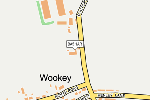 BA5 1AR map - OS OpenMap – Local (Ordnance Survey) BA5 1AR map - OS OpenMap – Local (Ordnance Survey)
