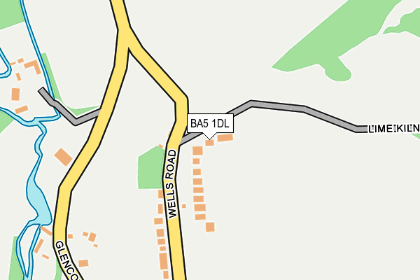 BA5 1DL map - OS OpenMap – Local (Ordnance Survey) BA5 1DL map - OS OpenMap – Local (Ordnance Survey)