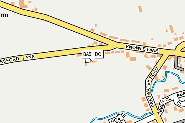 BA5 1DQ map - OS OpenMap – Local (Ordnance Survey) BA5 1DQ map - OS OpenMap – Local (Ordnance Survey)
