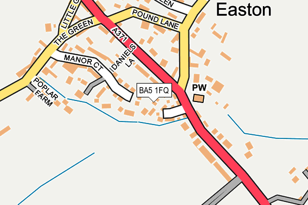 BA5 1FQ map - OS OpenMap – Local (Ordnance Survey) BA5 1FQ map - OS OpenMap – Local (Ordnance Survey)