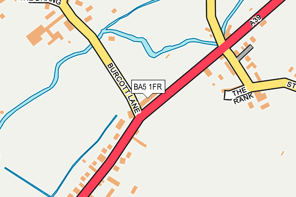 BA5 1FR map - OS OpenMap – Local (Ordnance Survey) BA5 1FR map - OS OpenMap – Local (Ordnance Survey)