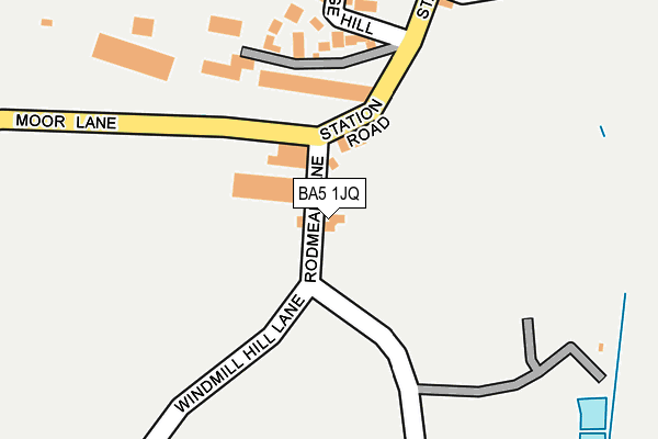 BA5 1JQ map - OS OpenMap – Local (Ordnance Survey) BA5 1JQ map - OS OpenMap – Local (Ordnance Survey)