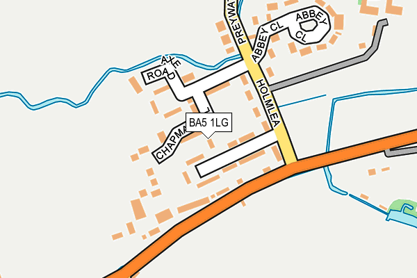 BA5 1LG map - OS OpenMap – Local (Ordnance Survey) BA5 1LG map - OS OpenMap – Local (Ordnance Survey)