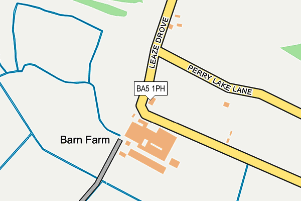 BA5 1PH map - OS OpenMap – Local (Ordnance Survey) BA5 1PH map - OS OpenMap – Local (Ordnance Survey)