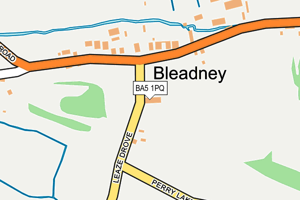 BA5 1PQ map - OS OpenMap – Local (Ordnance Survey) BA5 1PQ map - OS OpenMap – Local (Ordnance Survey)