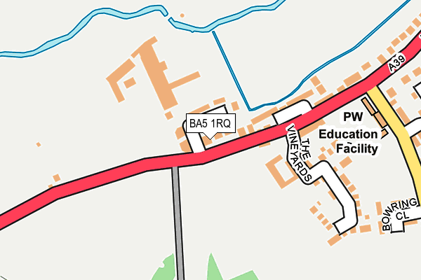 BA5 1RQ map - OS OpenMap – Local (Ordnance Survey) BA5 1RQ map - OS OpenMap – Local (Ordnance Survey)