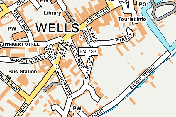 BA5 1SB map - OS OpenMap – Local (Ordnance Survey) BA5 1SB map - OS OpenMap – Local (Ordnance Survey)