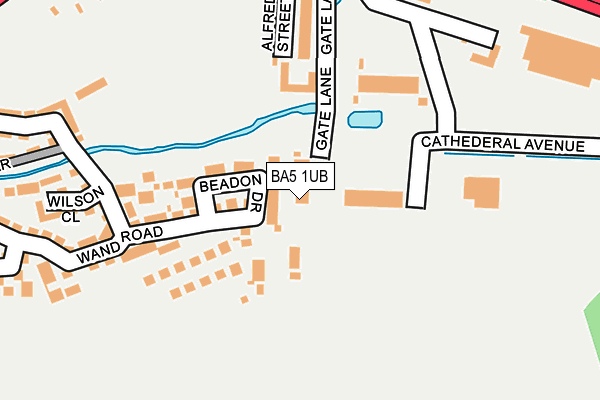 BA5 1UB map - OS OpenMap – Local (Ordnance Survey) BA5 1UB map - OS OpenMap – Local (Ordnance Survey)