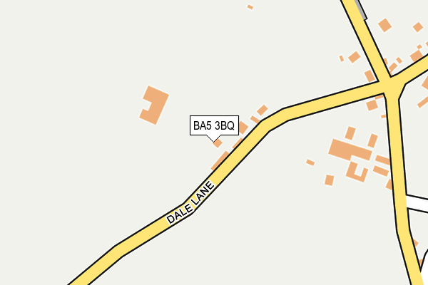 BA5 3BQ map - OS OpenMap – Local (Ordnance Survey) BA5 3BQ map - OS OpenMap – Local (Ordnance Survey)
