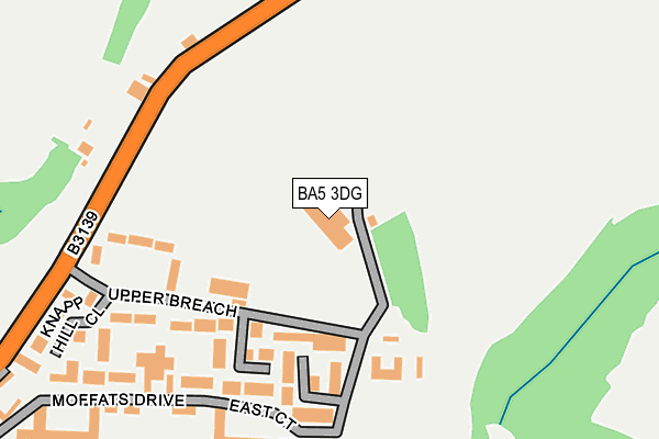 BA5 3DG map - OS OpenMap – Local (Ordnance Survey) BA5 3DG map - OS OpenMap – Local (Ordnance Survey)