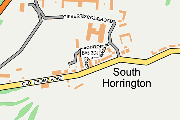 BA5 3DJ map - OS OpenMap – Local (Ordnance Survey) BA5 3DJ map - OS OpenMap – Local (Ordnance Survey)