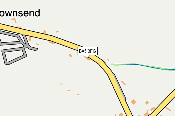 BA5 3FG map - OS OpenMap – Local (Ordnance Survey) BA5 3FG map - OS OpenMap – Local (Ordnance Survey)