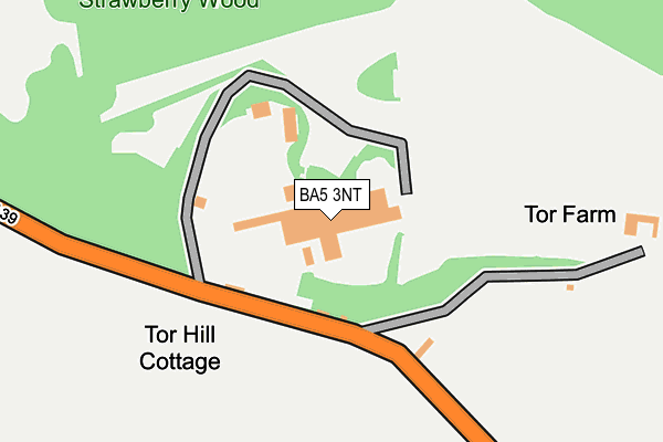BA5 3NT map - OS OpenMap – Local (Ordnance Survey) BA5 3NT map - OS OpenMap – Local (Ordnance Survey)