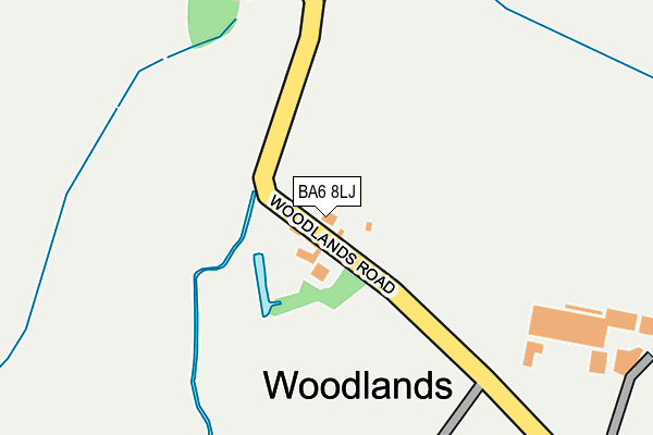 BA6 8LJ map - OS OpenMap – Local (Ordnance Survey) BA6 8LJ map - OS OpenMap – Local (Ordnance Survey)