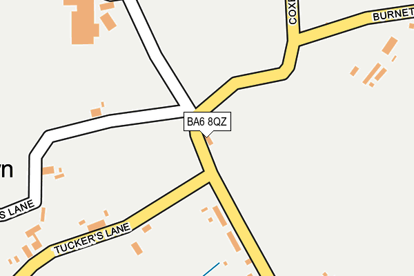 BA6 8QZ map - OS OpenMap – Local (Ordnance Survey) BA6 8QZ map - OS OpenMap – Local (Ordnance Survey)