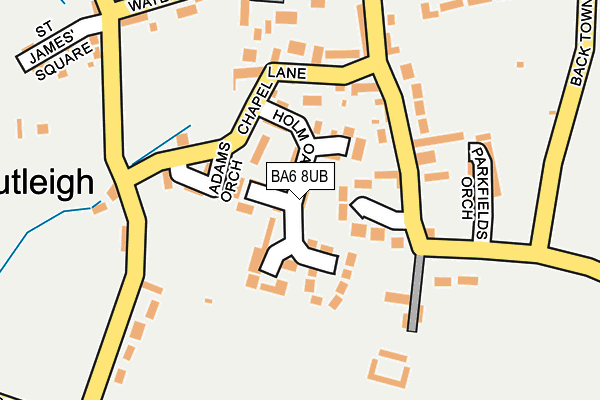 BA6 8UB map - OS OpenMap – Local (Ordnance Survey) BA6 8UB map - OS OpenMap – Local (Ordnance Survey)