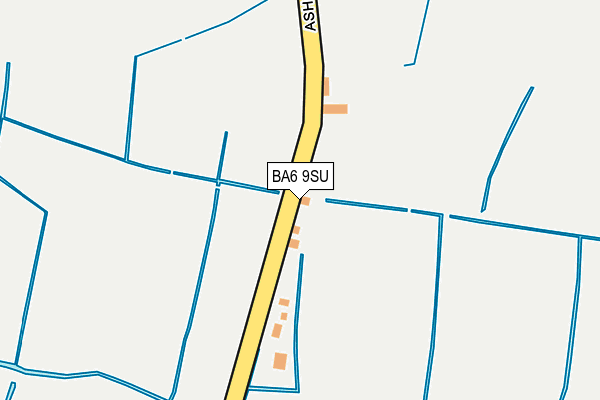 BA6 9SU map - OS OpenMap – Local (Ordnance Survey) BA6 9SU map - OS OpenMap – Local (Ordnance Survey)