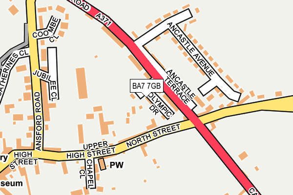 BA7 7GB map - OS OpenMap – Local (Ordnance Survey) BA7 7GB map - OS OpenMap – Local (Ordnance Survey)