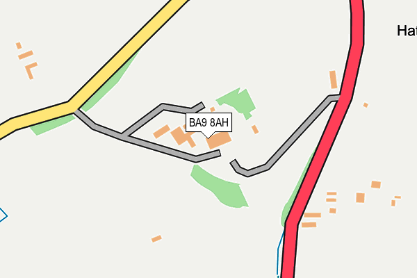 BA9 8AH map - OS OpenMap – Local (Ordnance Survey) BA9 8AH map - OS OpenMap – Local (Ordnance Survey)