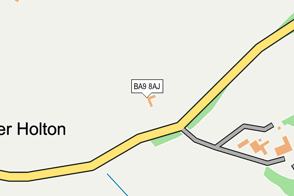 BA9 8AJ map - OS OpenMap – Local (Ordnance Survey) BA9 8AJ map - OS OpenMap – Local (Ordnance Survey)