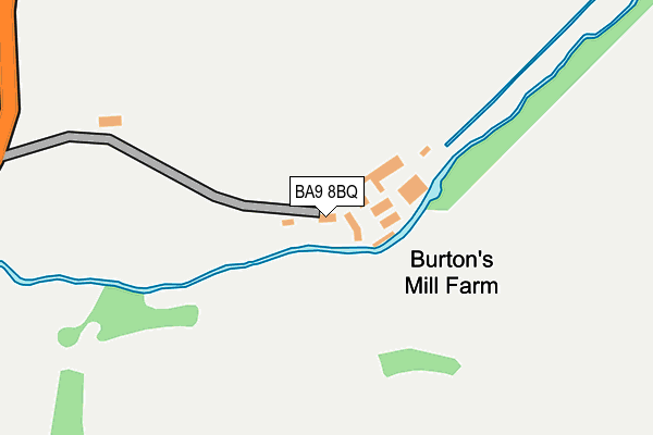 BA9 8BQ map - OS OpenMap – Local (Ordnance Survey) BA9 8BQ map - OS OpenMap – Local (Ordnance Survey)