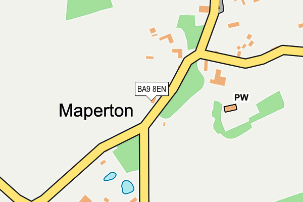 BA9 8EN map - OS OpenMap – Local (Ordnance Survey) BA9 8EN map - OS OpenMap – Local (Ordnance Survey)