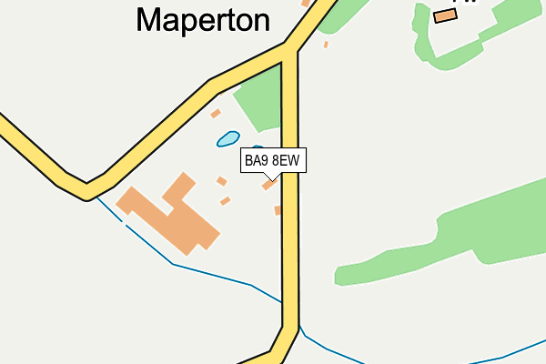 BA9 8EW map - OS OpenMap – Local (Ordnance Survey) BA9 8EW map - OS OpenMap – Local (Ordnance Survey)